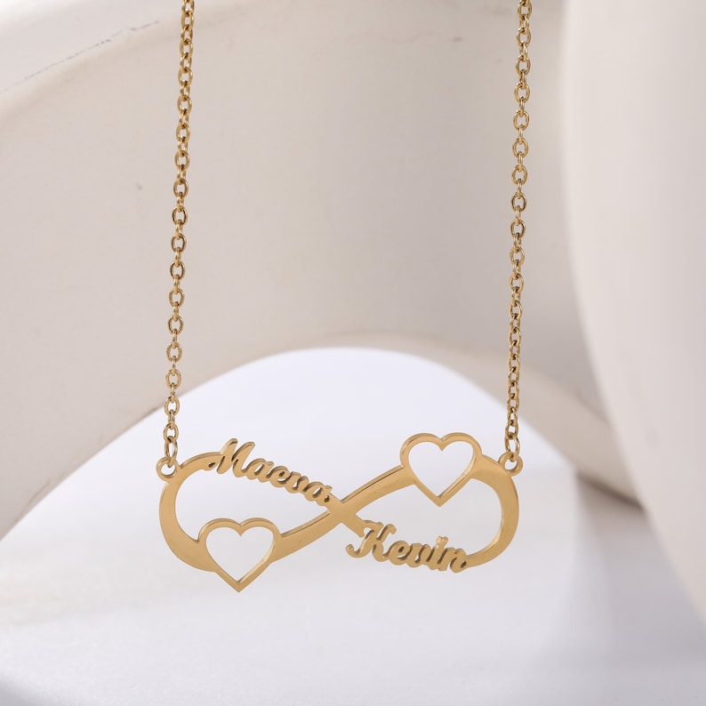 Twin Name Necklace
